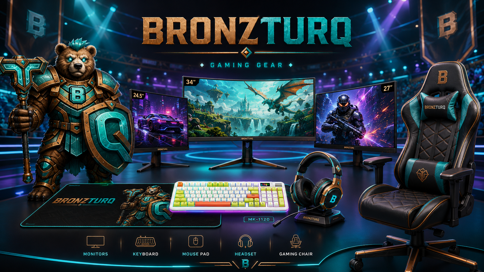 BRONZTURQ gaming ekosistemi